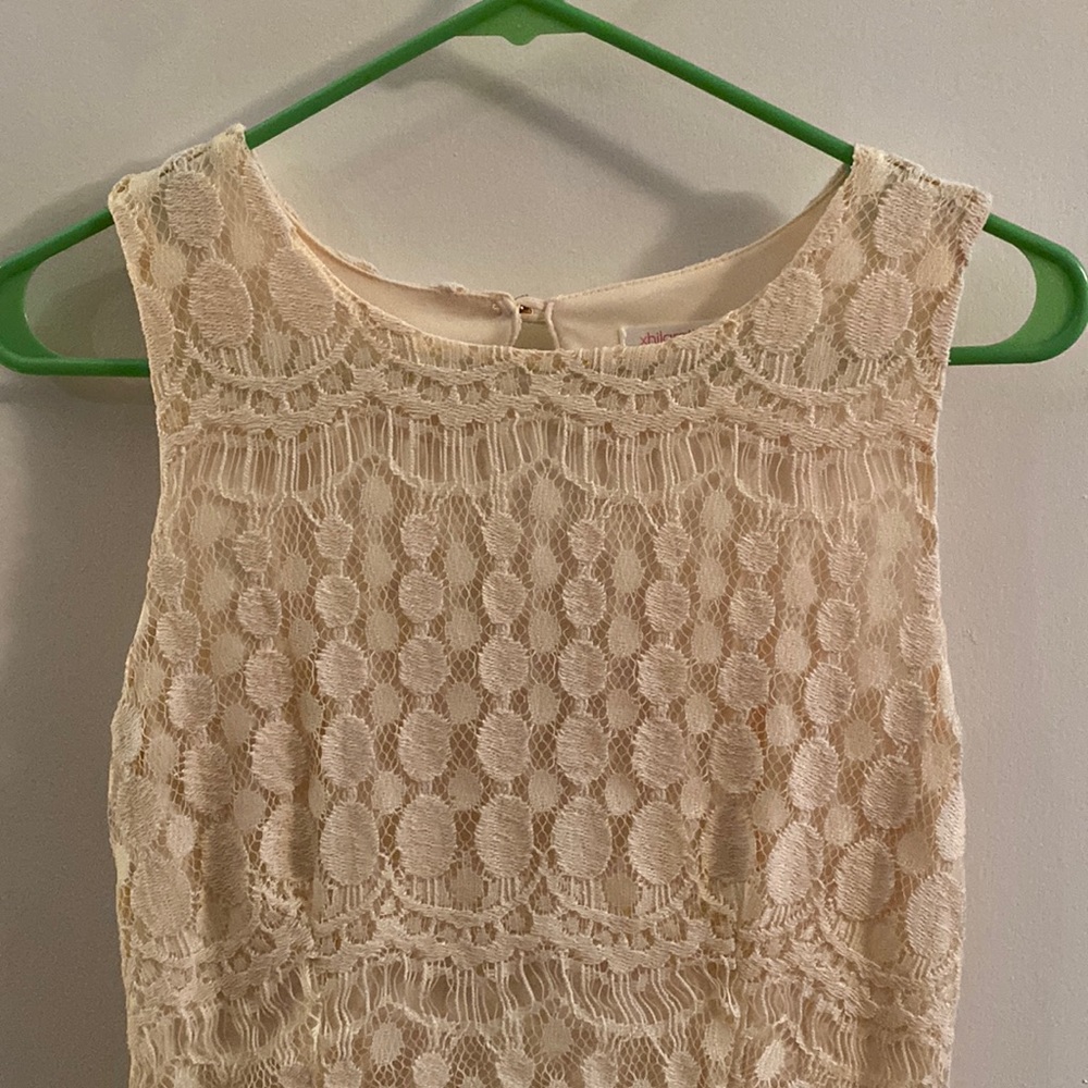 Off-white High-lo boho dress